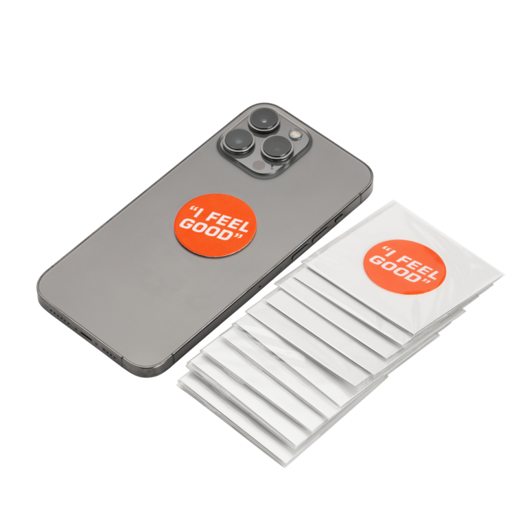 "I feel good" Phone Cleaner Sticker