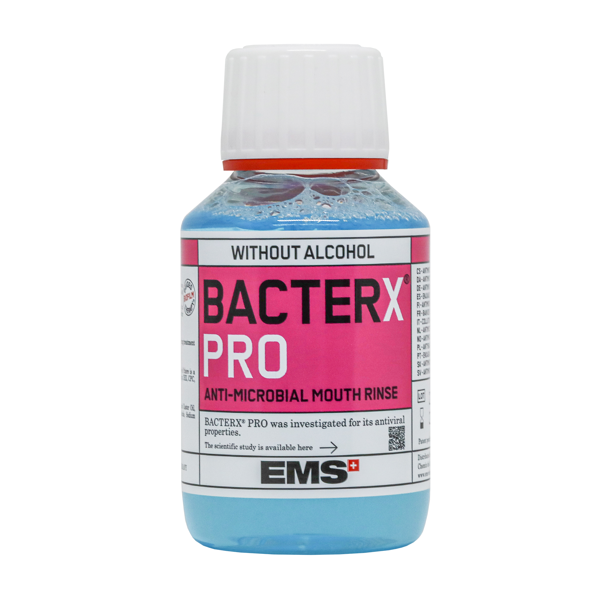 BACTERX® Pro Mondwater Miniaturen